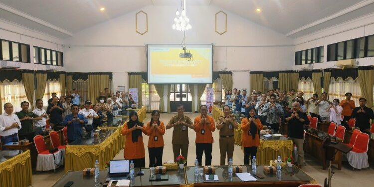 Foto:IST/MATA KALTENG - kegiatan Ngibar (Ngisi Bareng) Sensus Ekonomi 2026 bersama perusahaan skala menengah dan besar di Sampit, 9 Juni 2026.