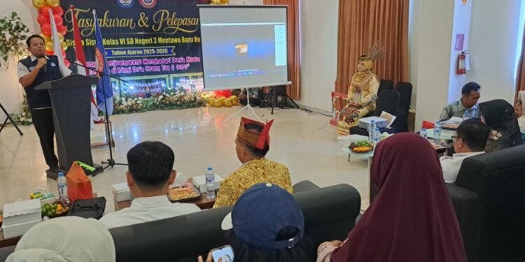 Foto:DIAN/MATA KALTENG - Tasyakuran dan Pelepasan Siswa Kelas VI Tahun Ajaran 2025/2026, 10 Juni 2026.