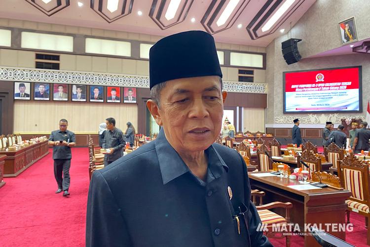 FOTO: NRA/MATAKALTENG - Ketua Komisi I DPRD Kalimantan Tengah, Muhajirin.