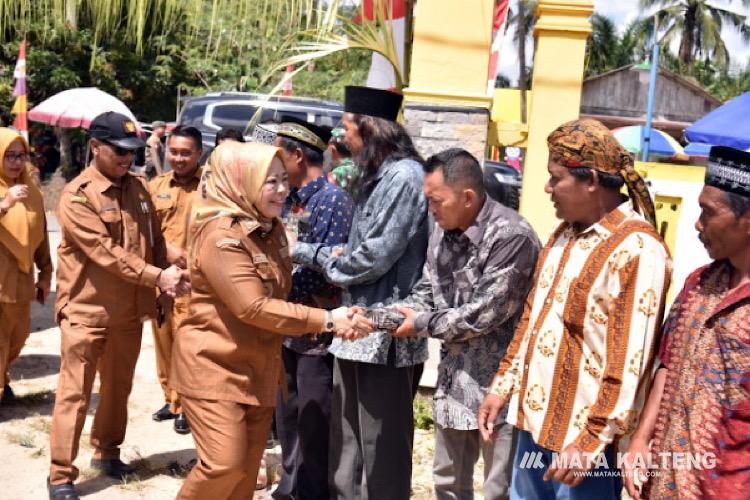 Peringatan HUT 43 Kedatangan Transmigrasi Berambai Makmur Di Meriahkan Sedekah Bumi