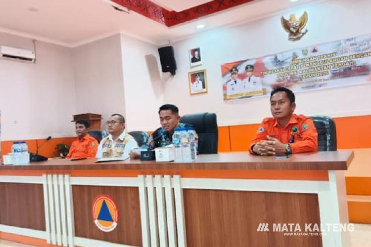 BPB-PK Kalteng Perkuat Kapasitas TRC, Fokus Tingkatkan Manajemen Pengungsi Saat Bencana