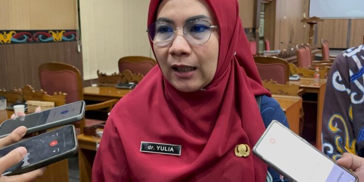 Foto:Direktur RSUD dr Murjani Sampit, dr Yulia Nofiany.