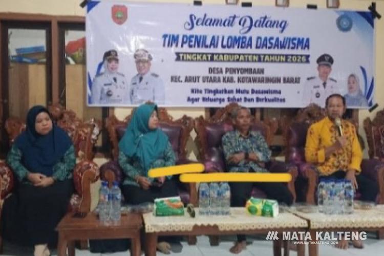 TP PKK Kabupaten Nilai Lomba Dasar Wisma Akbar