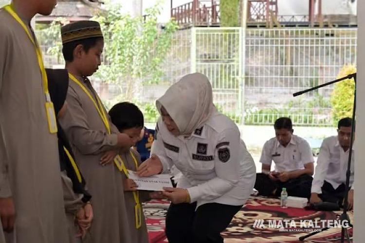 Pemkab Kobar Mencanangkan Gerakan Cinta Anak Yatim dan Disabilitas