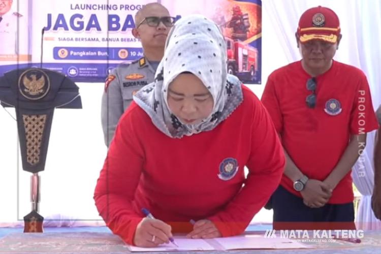 Bupati Kobar Luncurkan Program Jaga Banua