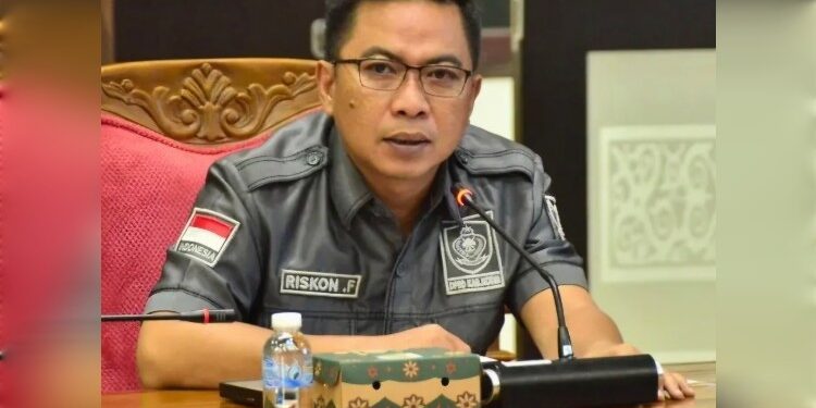 Foto:Anggota DPRD Kotim Riskon Fabiansyah.