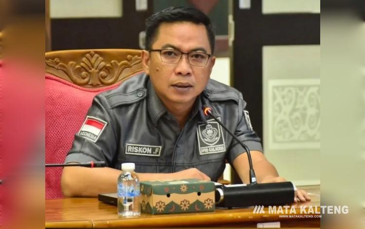 Foto:Anggota DPRD Kotim Riskon Fabiansyah.