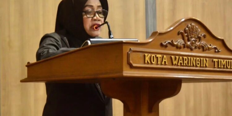 Foto:Anggota Fraksi Golkar Mariani.