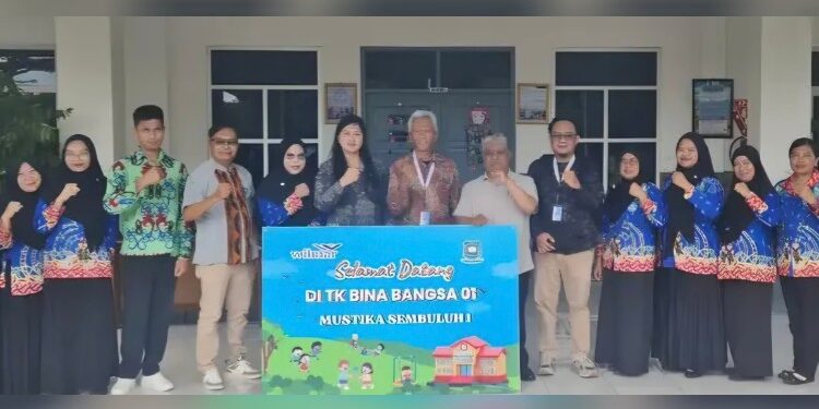 Foto:IST/MATA KALTENG - Supervisi implementasi pembelajaran mendalam di TK Bina Bangsa 01.