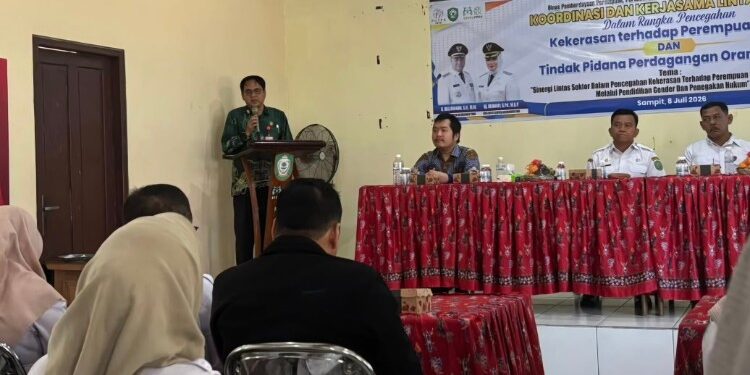 Foto:IST/MATA KALTENG - Pertemuan Koordinasi dan Kerja Sama Lintas Sektor dalam Rangka Pencegahan Kekerasan terhadap Perempuan (KTP) dan Tindak Pidana Perdagangan Orang (TPPO) Kabupaten Kotawaringin Timur Tahun 2026, 8 Juli 2026.