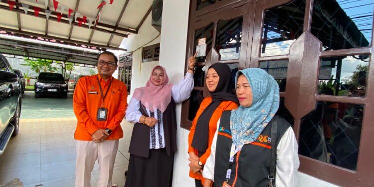 Foto:IST/MATA KALTENG - Wabup Kotim Irawati saat terima kunjungan petugasn sensus ekonomi 2026 beserta kepala BPS Kotim, 8 Juli 2926.