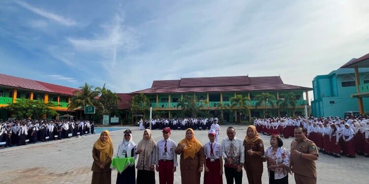 Foto:IST/MATA KALTENG - MPLS di SMPN 1 Sampit, 13 Juli 2026.