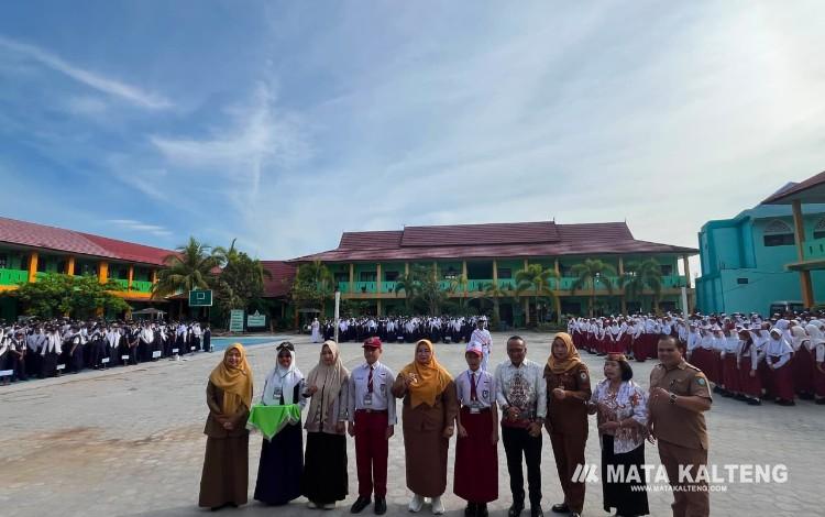Foto:IST/MATA KALTENG - MPLS di SMPN 1 Sampit, 13 Juli 2026.