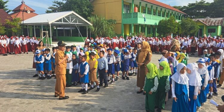 Foto:DIAN/MATA KALTENG - MPLS di SDN 3 MB Hulu, 13 Juli 2026.
