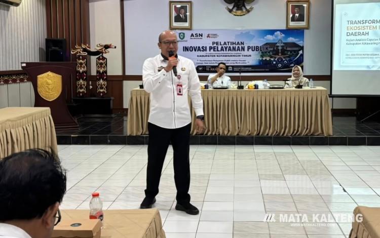 Foto:IST/MATA KALTENG - Kepala Dinas Komunikasi dan Informatika Kabupaten Kotawaringin Timur, Cok Orda Putra Legawa.