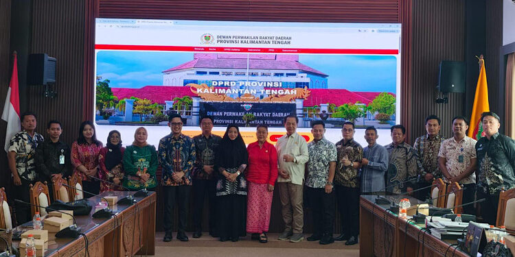 FOTO: IST - Pertemuan Rapat Koordinasi DPRD Kalimantan Tengah dengan BGN Perwakilan Kalteng.