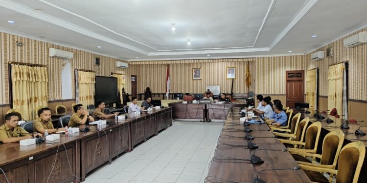Foto:IST/MATA KALTENG - rapat kerja Komisi II bersama PT PLN, 28 Juli 2026.